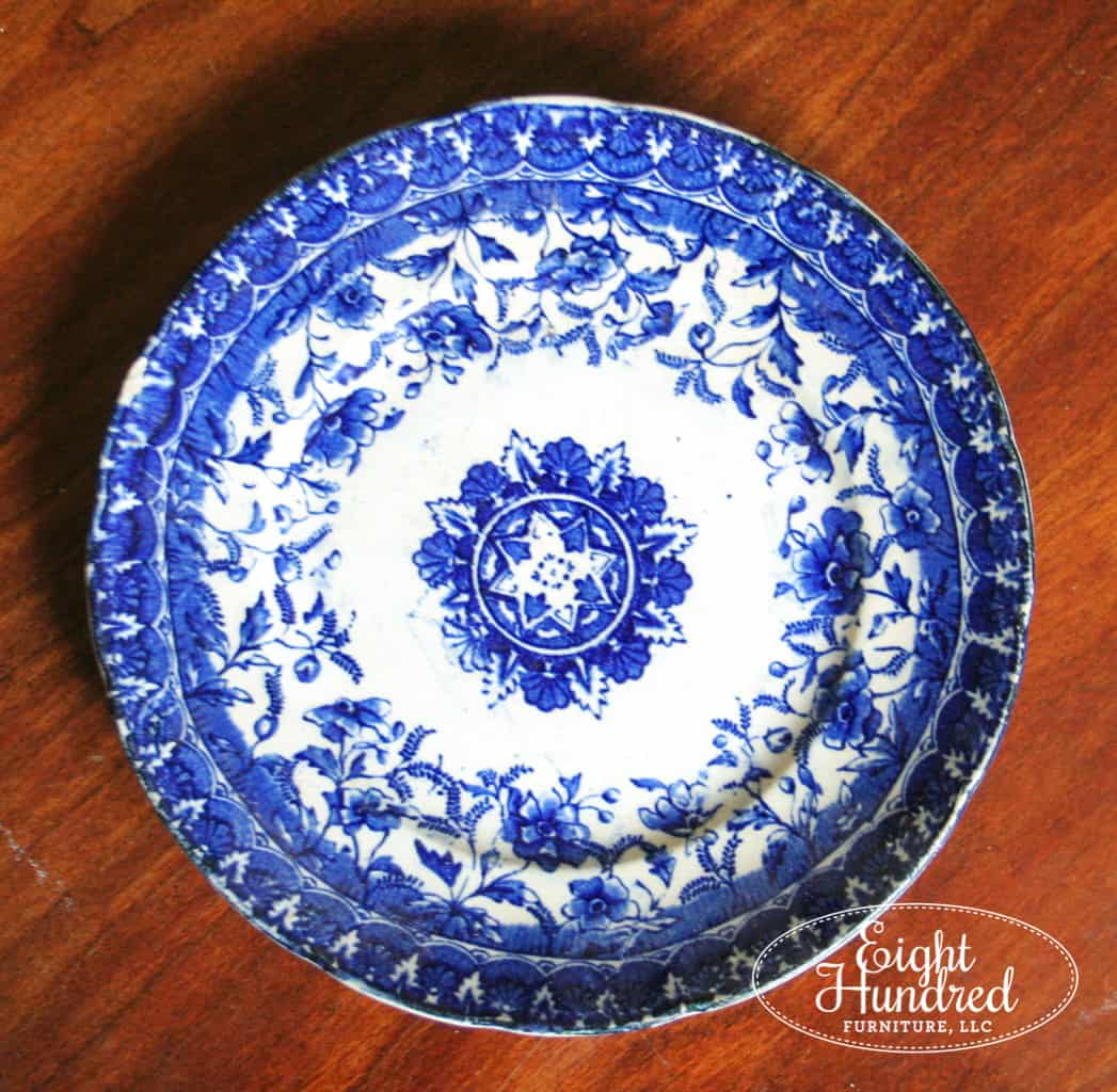 Ironstone and Flow Blue Antique Haul